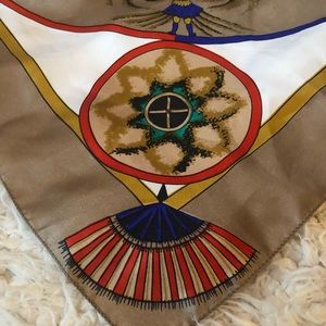 Hermes paris silk scarf